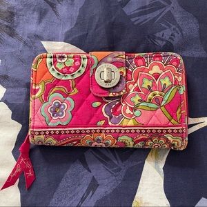 Vera Bradley Turnlock Wallet